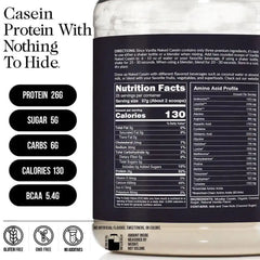 Vanilla Casein Protein Powder | Naked Vanilla Casein - 2LB