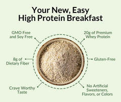 Green Apple Cinnamon Protein Oats | Naked Oats