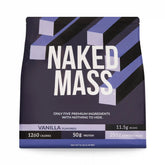 Vanilla Mass Gainer Protein Supplement | Naked Vanilla Mass - 12LB