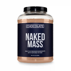 Chocolate Mass Gainer Protein Supplement | Naked Chocolate Mass - 8LB