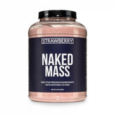 Strawberry Mass Gainer Protein Supplement | Naked Mass - 8LB