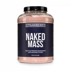Strawberry Mass Gainer Protein Supplement | Naked Mass - 8LB