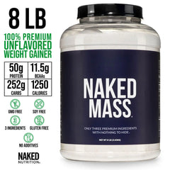 Mass Gainer Protein Supplement | Naked Mass - 8LB