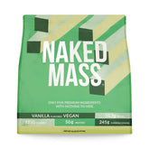 Vanilla Vegan Mass Gainer Supplement | Naked Vegan Mass - 12LB