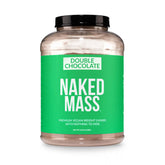 Double Chocolate Vegan Mass Gainer Supplement | Naked Vegan Mass - 8LB