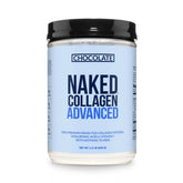 Chocolate Collagen Peptides with Hyaluronic Acid | Naked Collagen Advanced - 1.3 LB