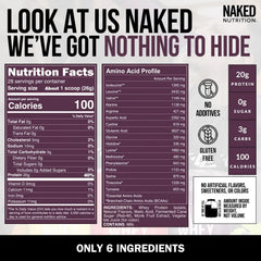 Grape Whey Protein Isolate | Clear Naked Whey
