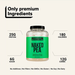 Chocolate Peanut Butter Pea Protein Powder | Naked Pea - 5LB