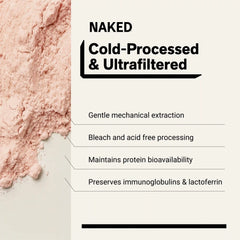 Strawberry Whey Protein Powder | Naked Strawberry Whey - 2LB