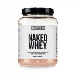 Strawberry Whey Protein Powder | Naked Strawberry Whey - 2LB