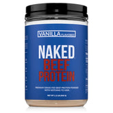 Vanilla Beef Protein Powder | Naked Vanilla Beef Protein - 1.2LB