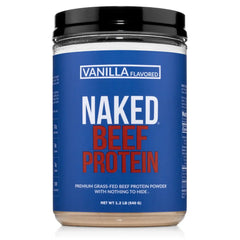 Vanilla Beef Protein Powder | Naked Vanilla Beef Protein - 1.2LB