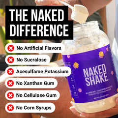 Blueberry Muffin Protein Shake | Naked Shake - 30 Servings