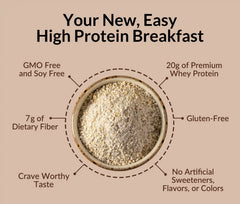 Chocolate Peanut Butter Banana Protein Oats | Naked Oats