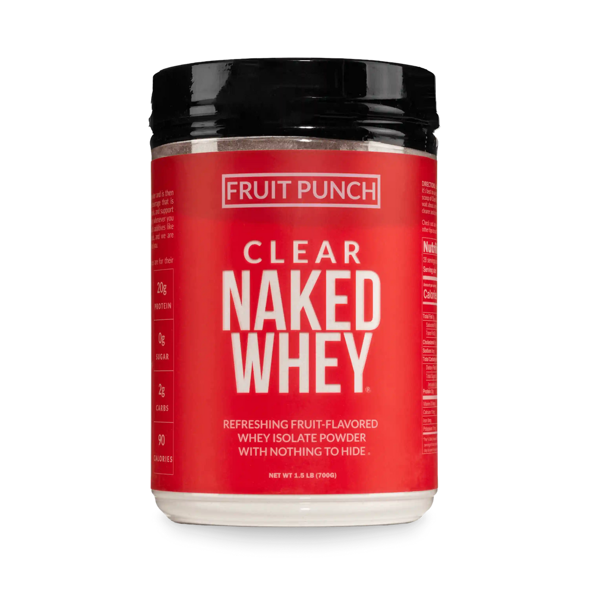 Fruit Punch Whey Protein Isolate | Clear Naked Whey