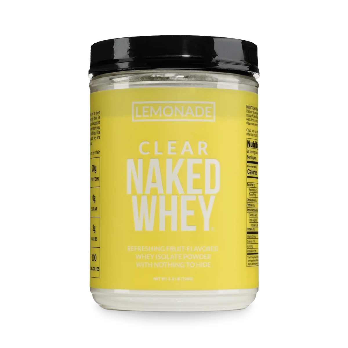 Lemonade Whey Protein Isolate | Clear Naked Whey
