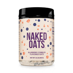 Blueberry Cobbler Protein Oats | Naked Oats