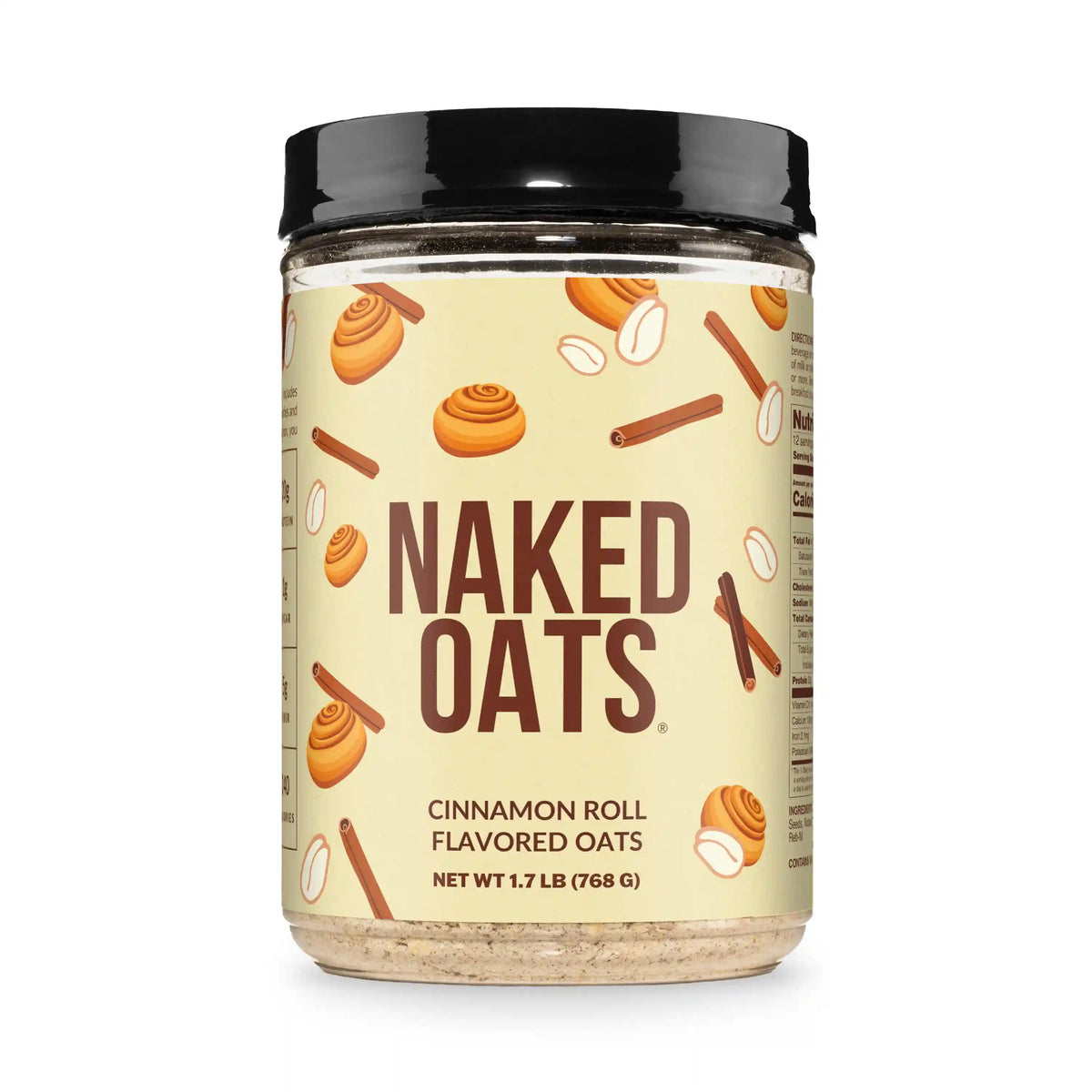 Cinnamon Roll Protein Oats | Naked Oats