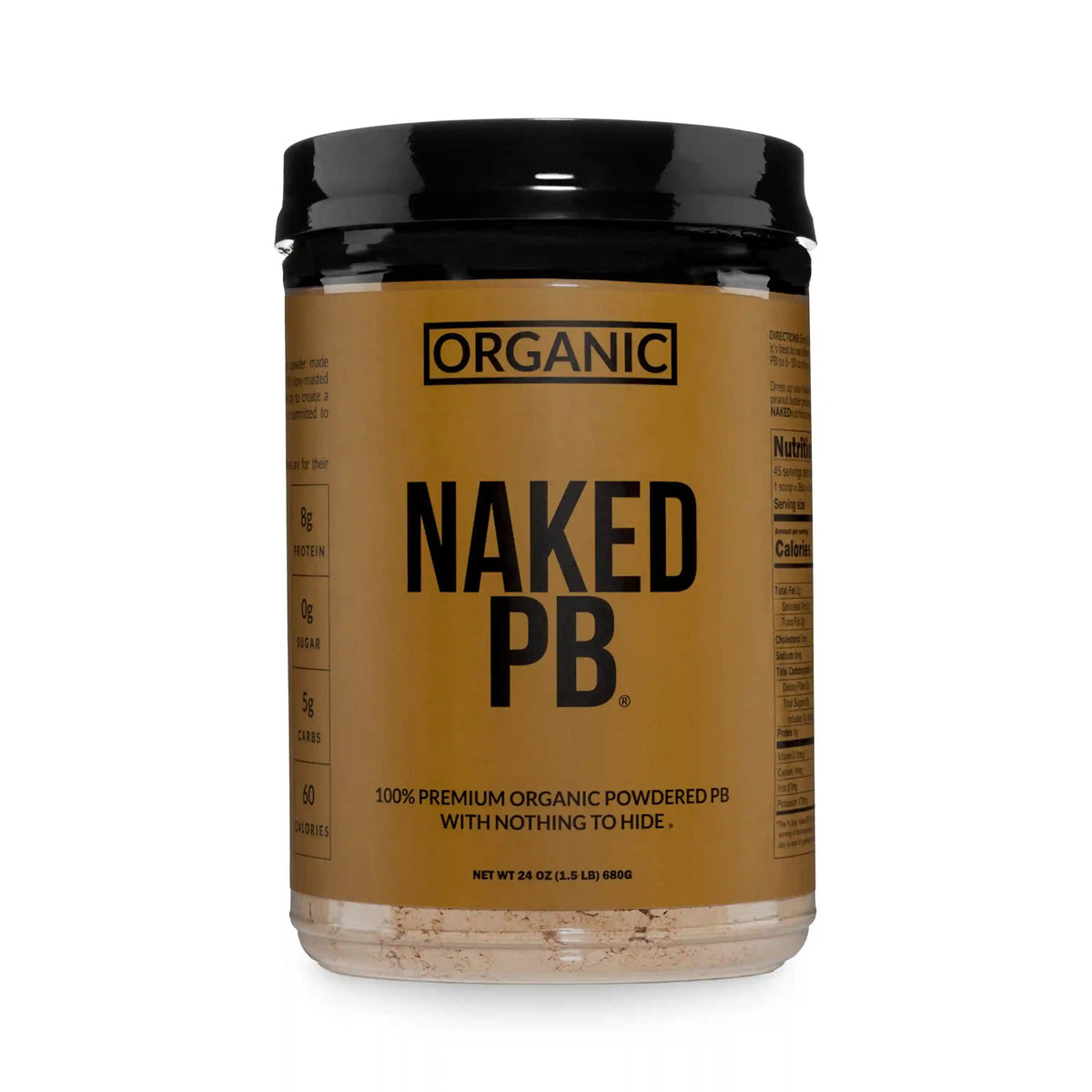 Organic Powdered Peanut Butter | Organic Naked PB - 1.5LB