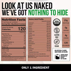 Organic Brown Rice Protein Powder | Naked Rice - 5lb