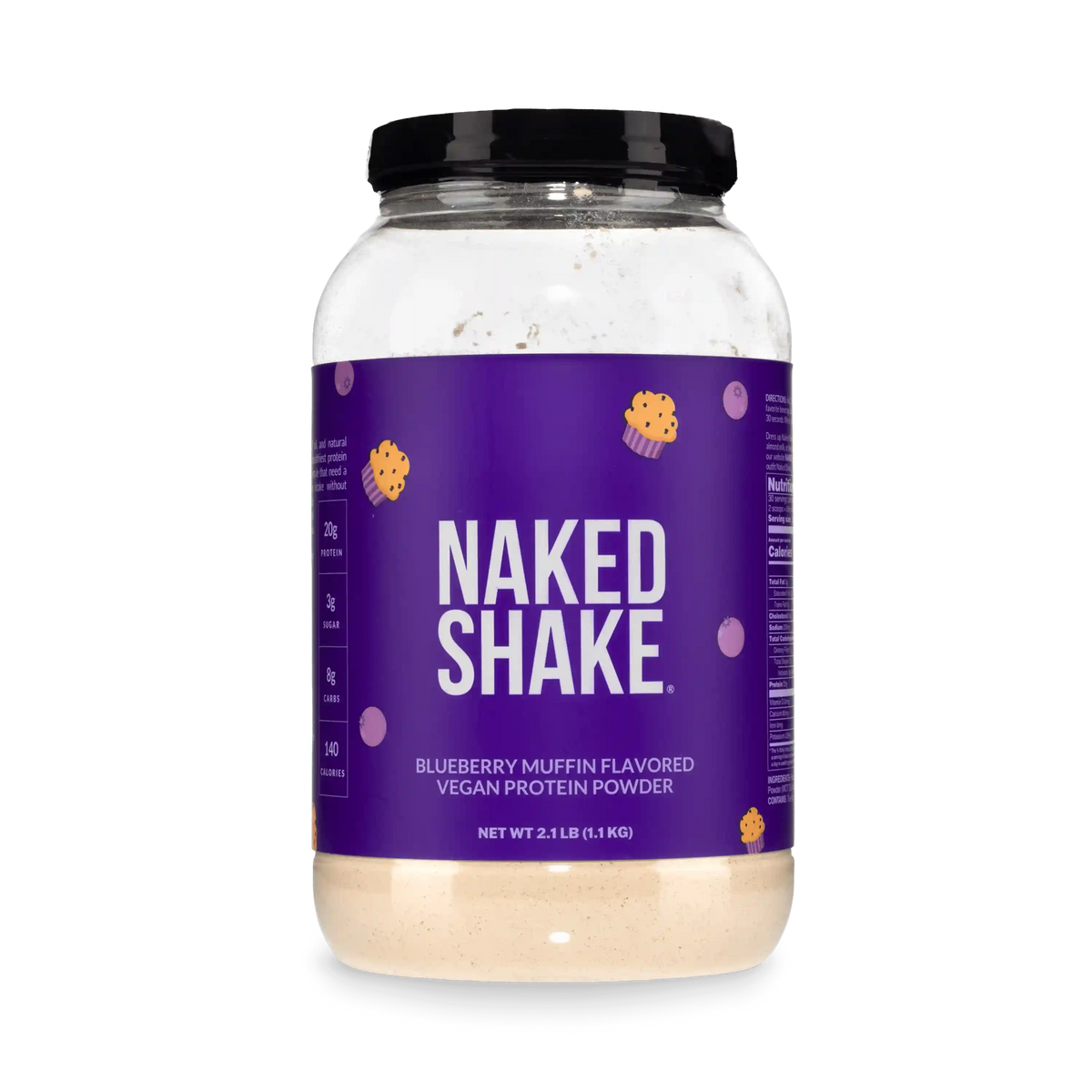 Blueberry Muffin Protein Shake | Naked Shake - 30 Servings