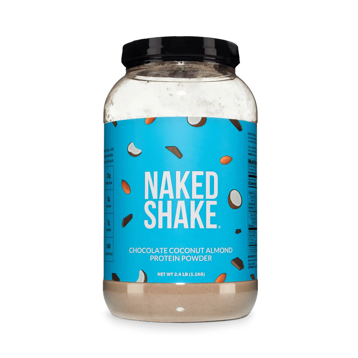 Chocolate Coconut Almond Protein Shake | Naked Shake - 30 Servings