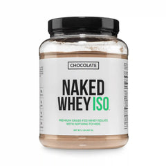 Chocolate Grass-Fed Whey Isolate Protein Powder | Naked Whey Isolate - 2LB