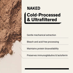 Chocolate Whey Protein Powder | Naked Chocolate Whey - 5LB