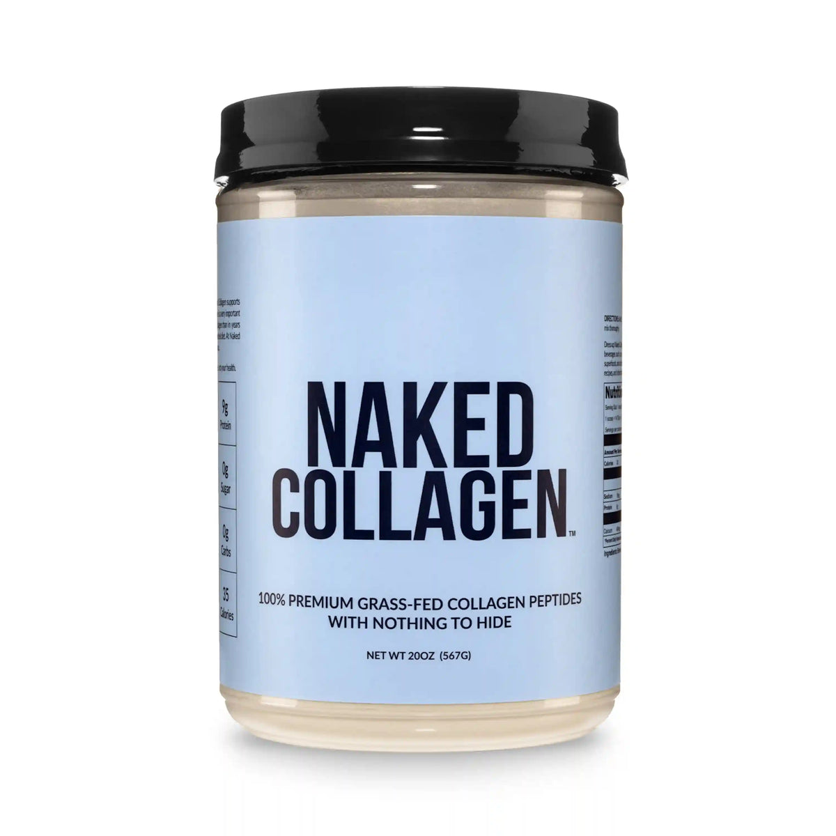 Collagen Peptides Protein Powder | Naked Collagen - 20 oz