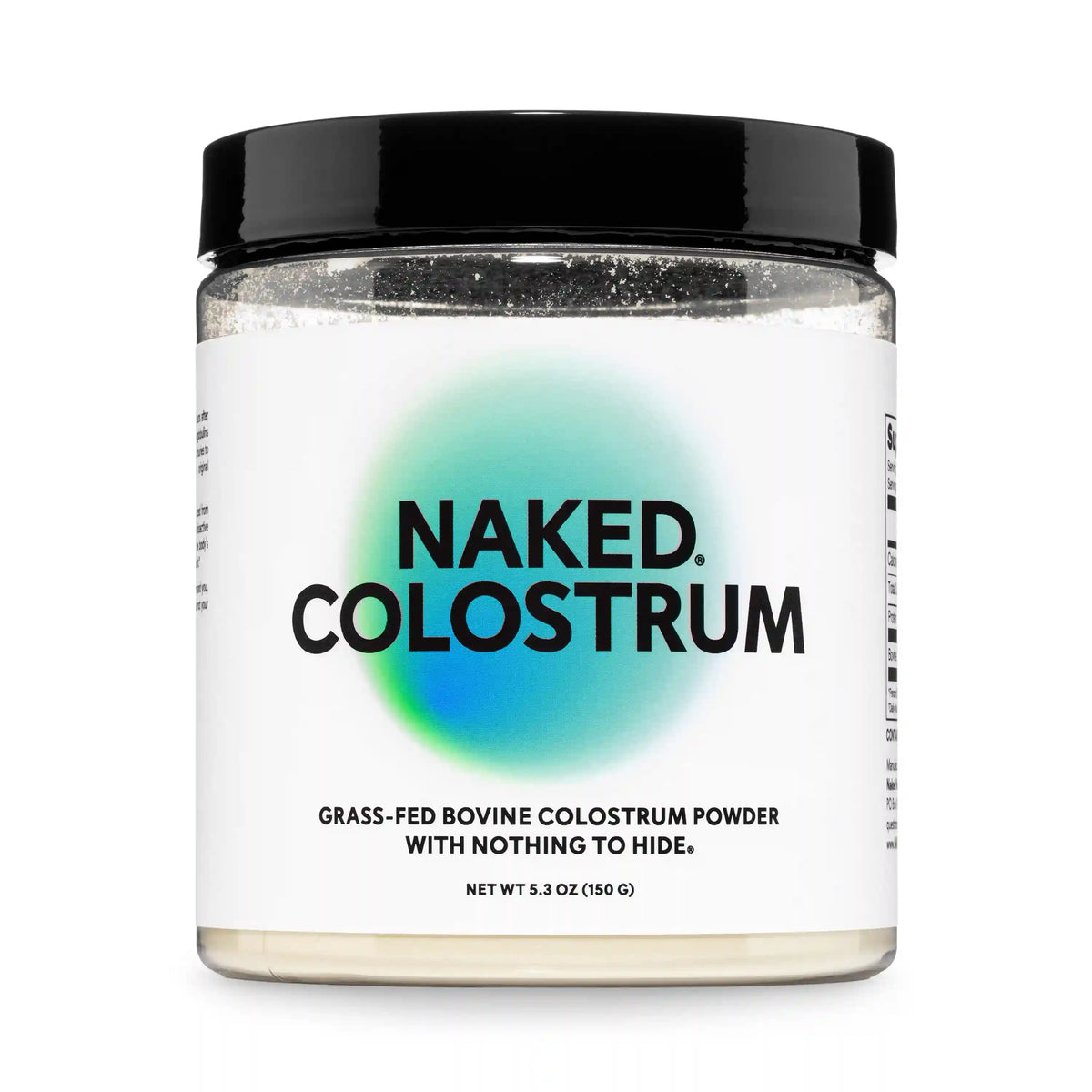 Grass-Fed Colostrum Powder | Naked Colostrum - 150 Servings
