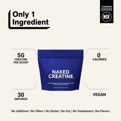 Creatine Travel Packets | Naked Creatine - 30 Servings