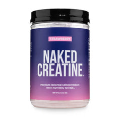 Strawberry Creatine Monohydrate Powder | Naked Creatine - 2.2LB