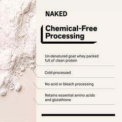 Vanilla Goat Whey Protein Powder | Naked Goat - 2lb