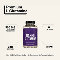 Glutamine Capsules | Naked Glutamine