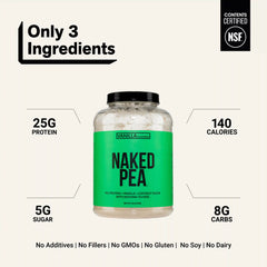 Vanilla Pea Protein Powder | Naked Vanilla Pea - 5LB
