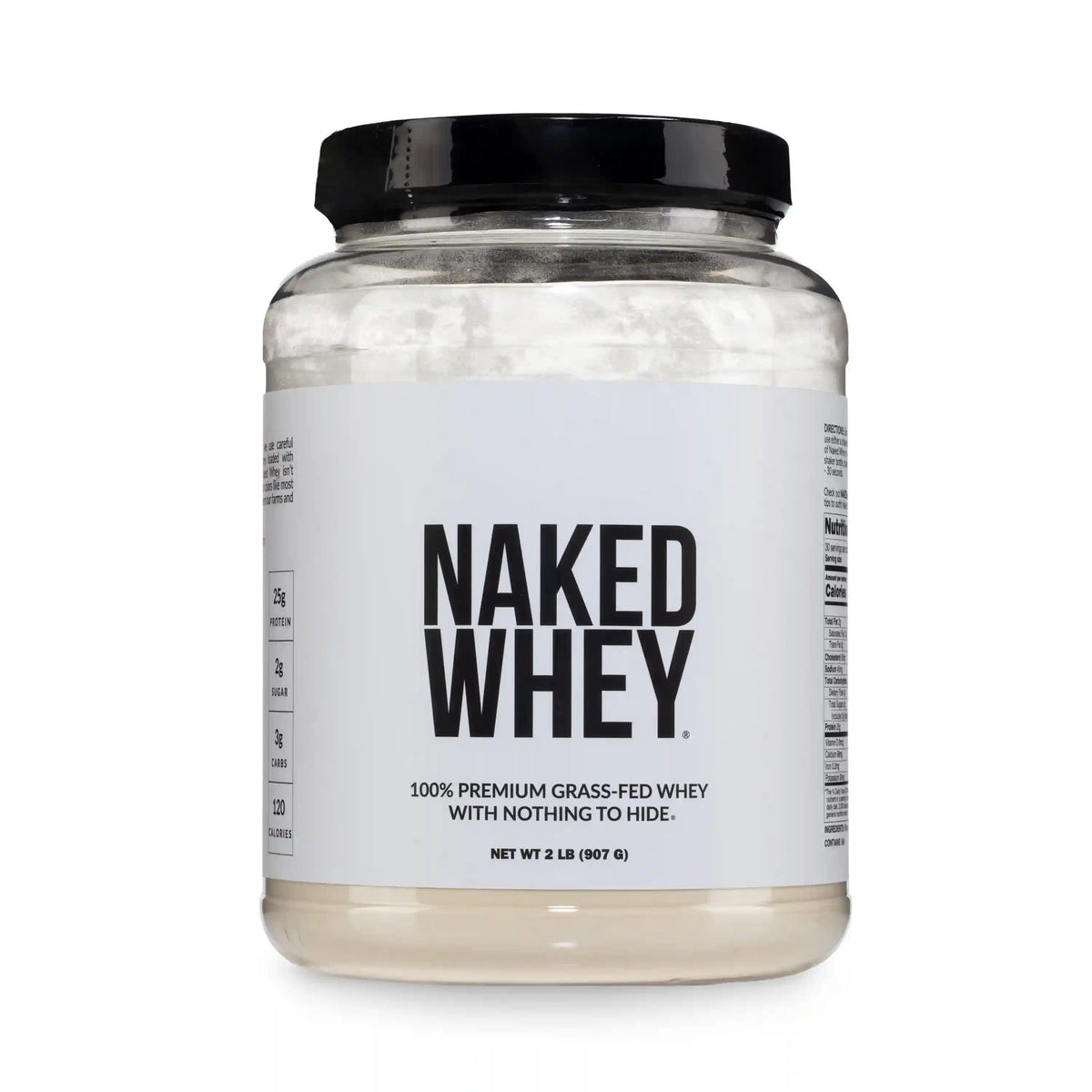 Grass Fed Whey Protein Powder | Naked Whey - 2LB