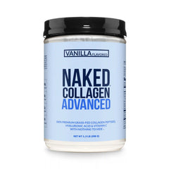 Vanilla Collagen Peptides with Hyaluronic Acid | Naked Collagen Advanced - 1.3 LB
